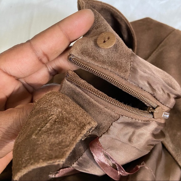 Eileen Fisher Italian Suede Skirt - Picture 9 of 13